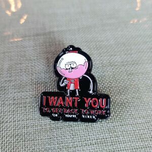 Regular Show Pin Benson Get To Work!